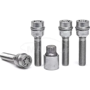 Šroubek na kolo Zajišťovací šrouby SICUSTAR M14x1,5x50mm, kulová R14 (pohyblivá), klíč 17 (Pojistné šrouby SICUSTAR)