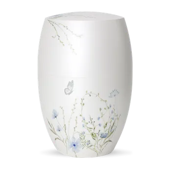 Smuteční dekorace Ekologická urna Botanique - Louka, modrá