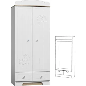 Dětská skříň Skříň N9 - Marine