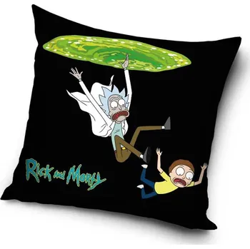 Polštář Povlak na polštářek Rick and Morty Volný Pád