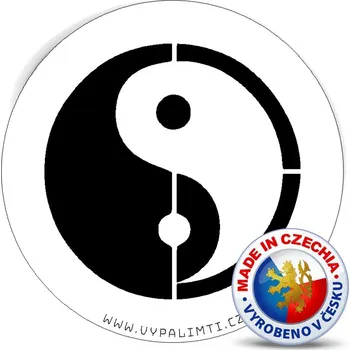 VypálímTi.cz Stencil šablona - Jin a Jang