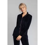 Dámská domácí košile LA007 Tmavě modrá - LaLupa tmavě modrá L-40