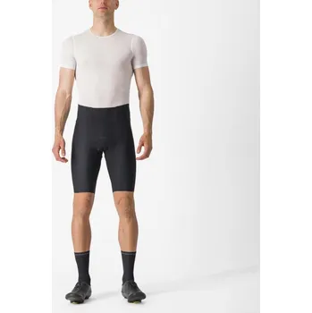 Cyklistické kalhoty CASTELLI Cyklistické kalhoty krátké bez laclu - ESPRESSO - černá M
