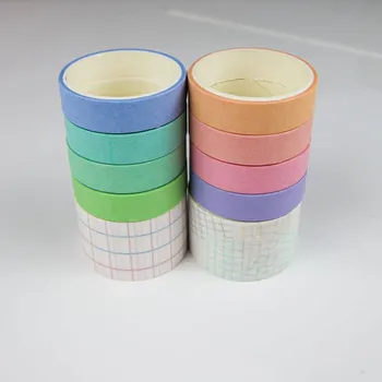 Lepicí páska GS Sada 10 washi pásek (pastelové)