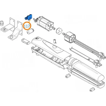Pohon brány CAME 119RID314 deska kodéru motoru- CAME