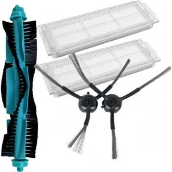 Sada příslušenství pro robotický vysavač 5ks Sada Kartáče a HEPA filtry pro CECOTEC Conga 11090 a ETA 7243 Aquilo Pro
