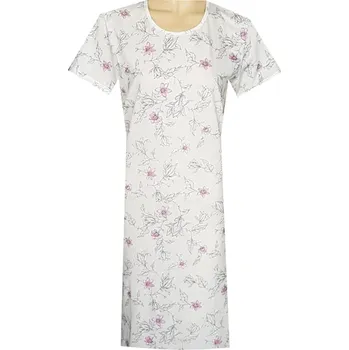 Dámské noční prádlo Dámská Noční Košile FOLTÝN DK195 Velikost: 3XL, Materiál: Krátký rukáv