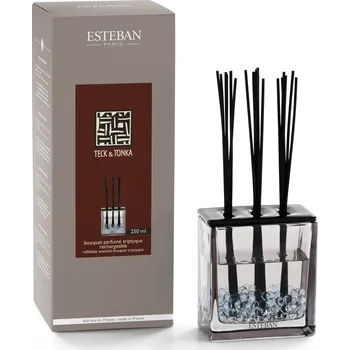 Aroma difuzér Esteban Paris Parfums Esteban Paris Parfums Classic – TECK &&nbsp;TONKA TYČINKOVÝ DIFUZÉR 250 ml