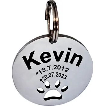 Přívěsek u Psíka | Přívěšek Memory | průměr 3cm