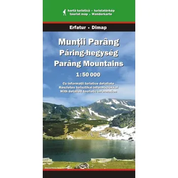 Dimap Muntii Parang (Paring) - turistická mapa