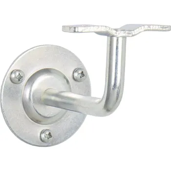 Zábradlí LR - DRŽÁK SCHODIŠŤOVÉHO MADLA - 391 70/85 Bílý pozink