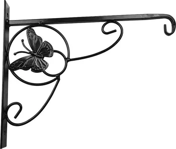 Držák na květináč a truhlík Strend Pro 255549 28 x 28 cm černý