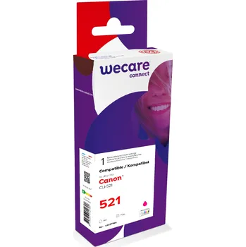 WECARE ARMOR ink kompatibilní s CANON CLi-521M,červená/magenta K20377W4