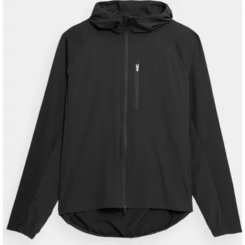 Pánská větrovka 4F 4FSS23TTJAM087 DEEP BLACK Pánská cyklistická bunda US M