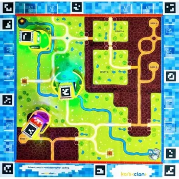 Robot Kai´s Education - Kai´s Clan - AR a VR podložka Rescue Run Kai´s Education KAI-MAT-RRUN