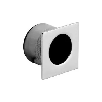 Vchodové dveře VPD Náprstek do čela posuvných dveří 337-316 Chrom lesklý