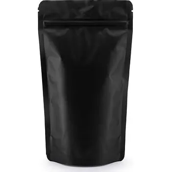 Doypack ZIP | černý mat s AL vrstvou obsah 1000ml (180 × 290 + 90mm)