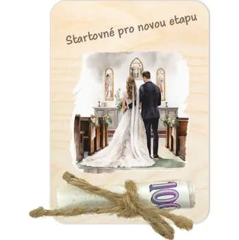 Svatební dekorace Dárková karta - Svatba S03