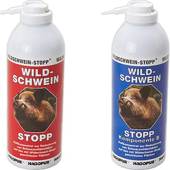 Odpuzovač zvířat Odpuzovač černé zvěře HAGOPUR 400 ml modrý