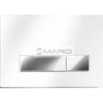 Splachovací tlačítko Jomo Tlačítko ovládací Trend, duální, pro nádrže SLS bílá/lesklý chrom, 102-000000085