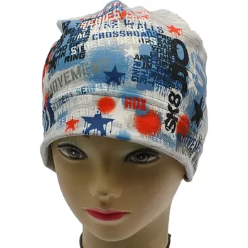 Čepice RDX 0508 Chlapecká čepice tisk SK8 Barva: šedá, Velikost: 5 (5-7 let)