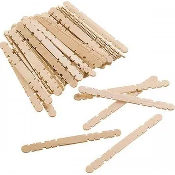 Ploché dřevěné špachtle