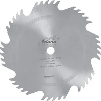 Pilový kotouč Pilový kotouč 550 x 3,0 x 30 40z /8x5z/ na dřevo 5333 40KV25°H PILANA HANIBAL