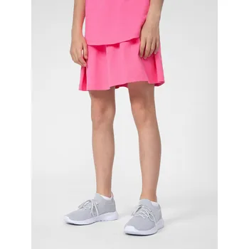 Dívčí sukně 4F 4FJSS23TSKIF009 HOT PINK Dětská sukně EU 158