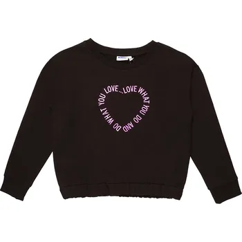 Chlapecká mikina Dívčí mikina - Winkiki WTG 02854, černá Barva: Černá, Velikost: 158