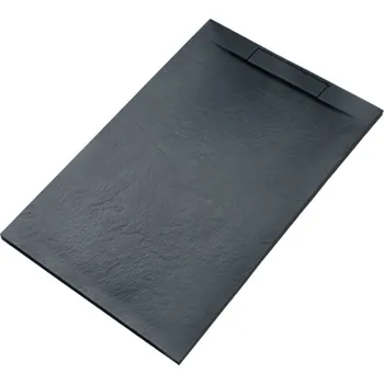 Sprchová vanička Aquatek RIVER sprchová vanička z litého mramoru, obdélník, 100x70cm, šedá