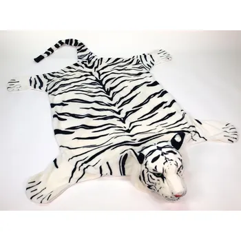 plyšák Plyšová předložka tygr bílý, 153 x 91 x 16cm