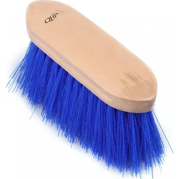 Čištění pro koně Q-essentials Kartáč s dlouhými štětinkami Q-essentials, cobalt blue
