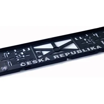 Držák SPZ AutoMax Podložka pod SPZ ČR 3D chrom