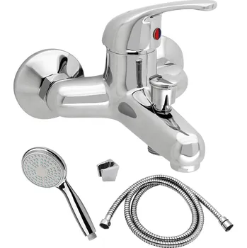 Vodovodní baterie Slovarm - EA.3515-100 - Baterie vanová nástěnná, s příslušenstvím, rozteč 100 mm - 481224