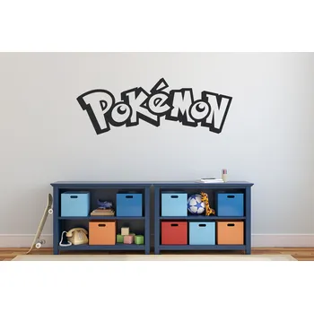 Samolepící dekorace Lepy.cz Samolepka na zeď Pokémon Velikost (šířka x výška): l20x44cm, Barevná varianta: Lípová zelená