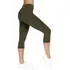 Dámské legíny LELOSI Capri Olive 34-36