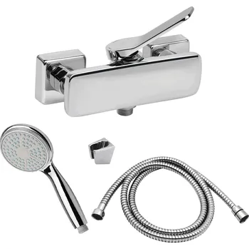 Vodovodní baterie Slovarm - EF.3520-150 - Baterie sprchová nástěná, s příslušenstvím, rozteč 150 mm - 482234