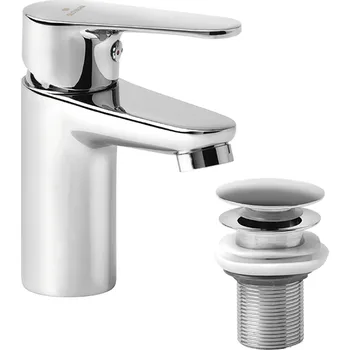 Vodovodní baterie Slovarm - EN.3501 - Baterie umyvadlová stojánková, pevné ramínko, výpust CLICK-CLACK kov - 483512