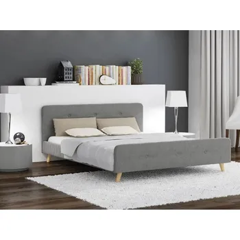 Postel Textilomanie Amelia 140 x 200 cm šedá