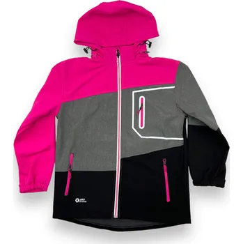 Dívčí bunda Kugo Dívčí růžová softshellová bunda 04 Barva: Růžová, Velikost: 140