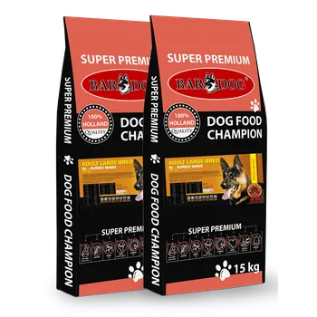 Krmivo pro psa Bardog Super prémiové granule Adult Large Breed 26/16 2 x 13 kg