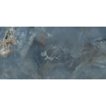 Dlažba Aquamarine navy pol - dlaždice rektifikovaná 59,8x119,8 modrá lesklá 6005478