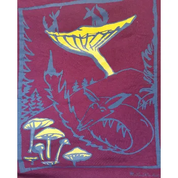 Chlapecké oblečení DĚTSKÉ TRIČKO "LIŠKY" Barva: vínová, Velikost: 12-14 let /152-164 cm