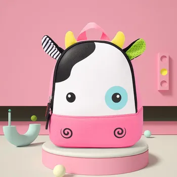 Dětský batoh Dětský předškolní 3D batoh - zvířecí motivy Varianta: Kravička