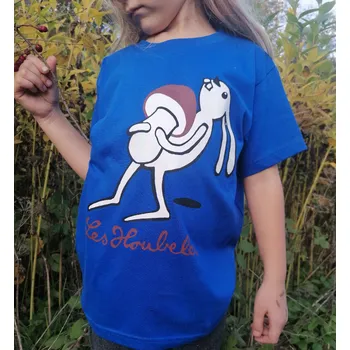 Chlapecké tričko Dětské tričko "Zajíc" modrá Barva: Modrá, Velikost: 5-6 let/110-116 cm