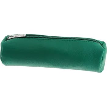 Penál Pouzdro Herlitz kulaté, imitace kůže - zelená