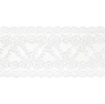 PartyDeco Stoff Spitze 0,15 x 9 m bílá