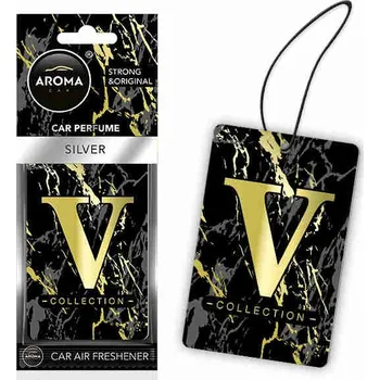 Vůně do auta Osvěžovače vzduchu AROMA CEL. V-COLLECTION Silver