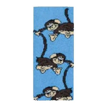 Dětské froté punčocháče NOVIA opice - 6 barev 92-98 tmavě modrá