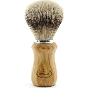Omega 6832 Olive Super Badger štětka na holení